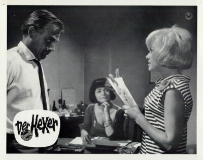 Der Hexer ORIGINAL Aushangfoto E. Wallace / J. Fuchsberger / H. Drache / E Arent
