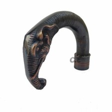 Brass Elephant Antique Handle Style Vintage Walking Victorian Stick Wooden Cane