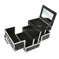 Makeup Case - Cosmetic Storage With Mirror Extendable Locking Aluminum A3y2 on sale Makeup Case - Cosmetic Storage With Mirror Extendable Locking Aluminum A3y2 on sale