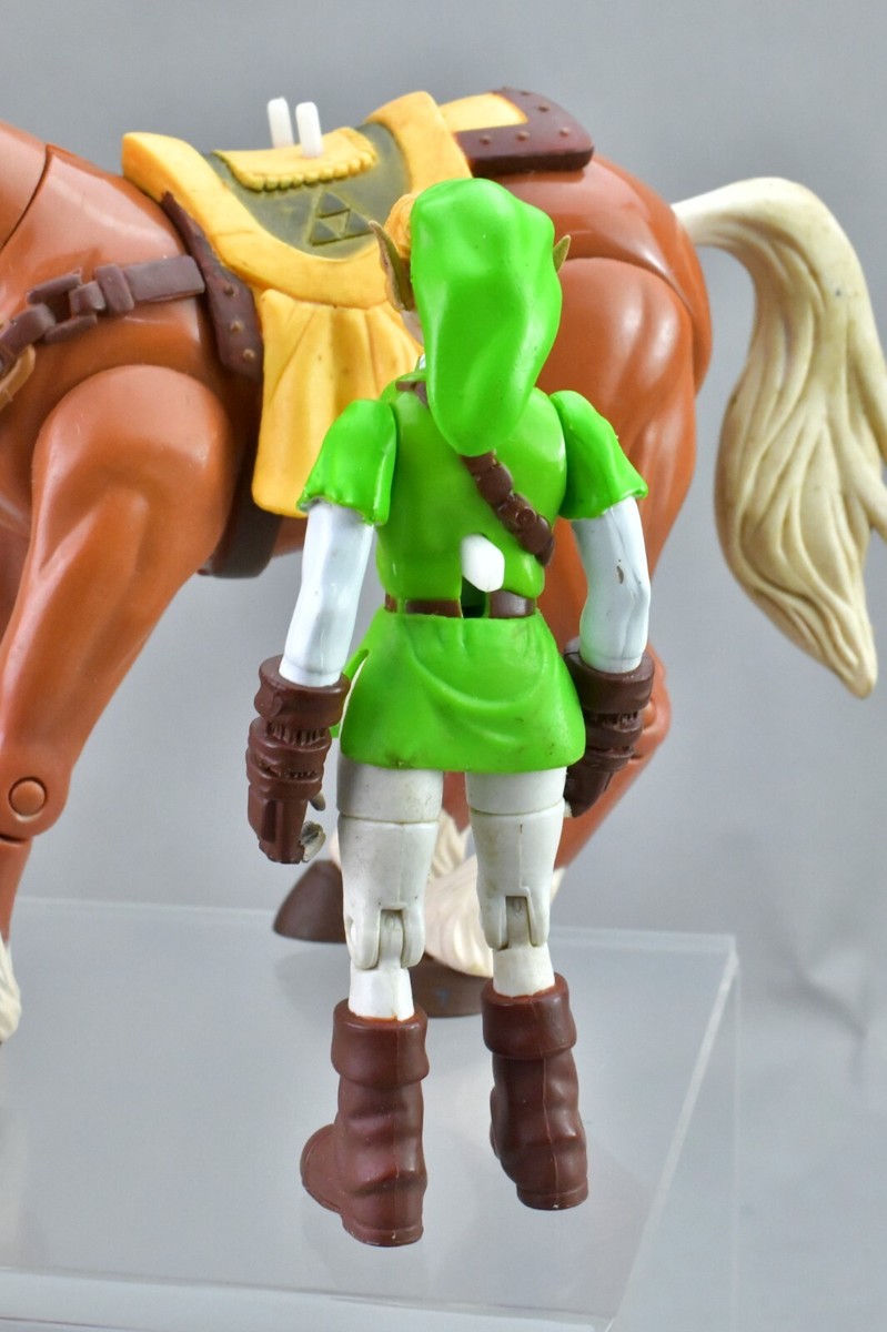 Legend Of Zelda Ocarina Of Time Link & Horse Epona Super