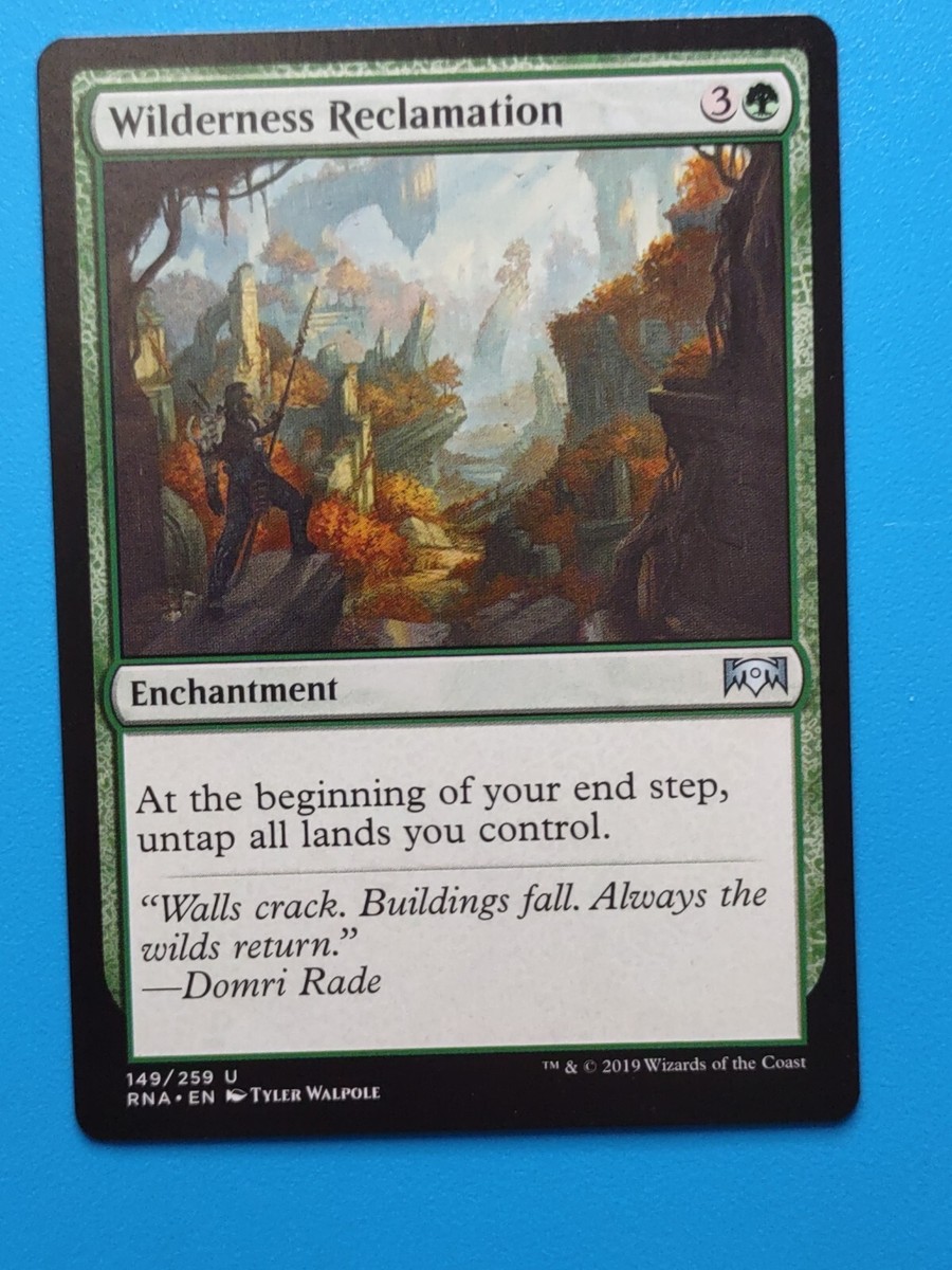 mtg cards like wilderness reclamation : Toys & Games Listed cards may have imperfections. MTG 1x Wilderness Reclamation NM