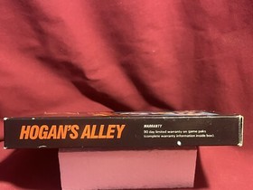 Hogan's Alley Nintendo NES 1985 Black Box Circle Seal Excellent Condition