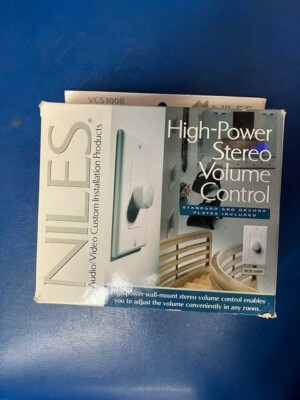 Niles VCS100K Stereo volume control with impedance magnification