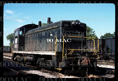 IHB-INDIANA HARBOR BELT. EMD NW2 #8811. Burnham (IL). Original Slide 1985.