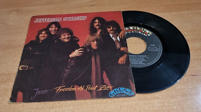JEFFERSON STARSHIP Jane 7'' SPAIN SINGLE VINYL VERY RARE UNIQUE COVER 1979 OOP