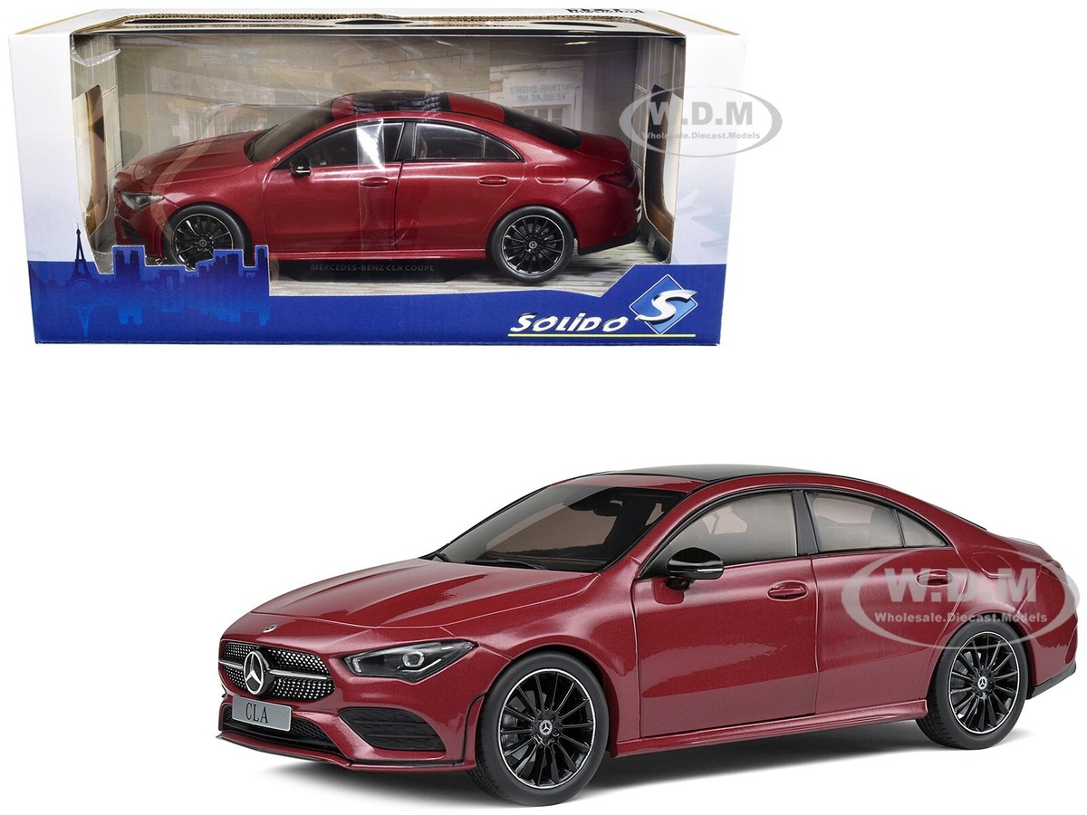 SOLIDOソリド/'19 Benzベンツ CLA Coupeクーペ 1/18 2019 MERCEDES-BENZ CLA C118 COUPE ROUGE PATAGONIE RED 1/18