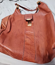 leather hobo shoulder bag large