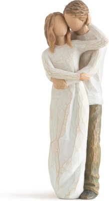 Hand-Painted Couple Figurine by Susan Lordi - Elegant Expression of Love