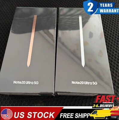  New Samsung Galaxy Note 20 Ultra 5G 128G Factory Unlocked T-Mobile Att Verizon