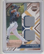LUIS ALMANZAR 2018 ELITE #DM-LA DUAL JERSEY SN/199