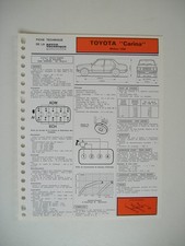 Revue technique Toyota CARINA