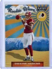 2019 Panini Playoff Dwayne Haskins Washington Redskins Rookie Wave Card #3