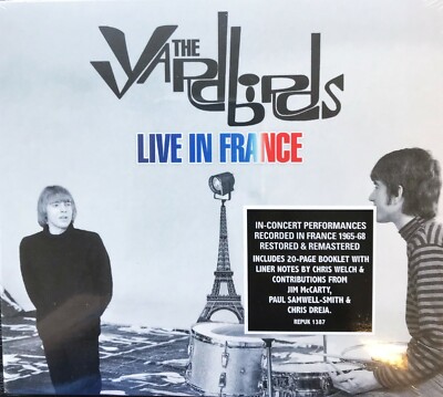The Yardbirds: Live in France: NEU CD Digipak REPUK1387