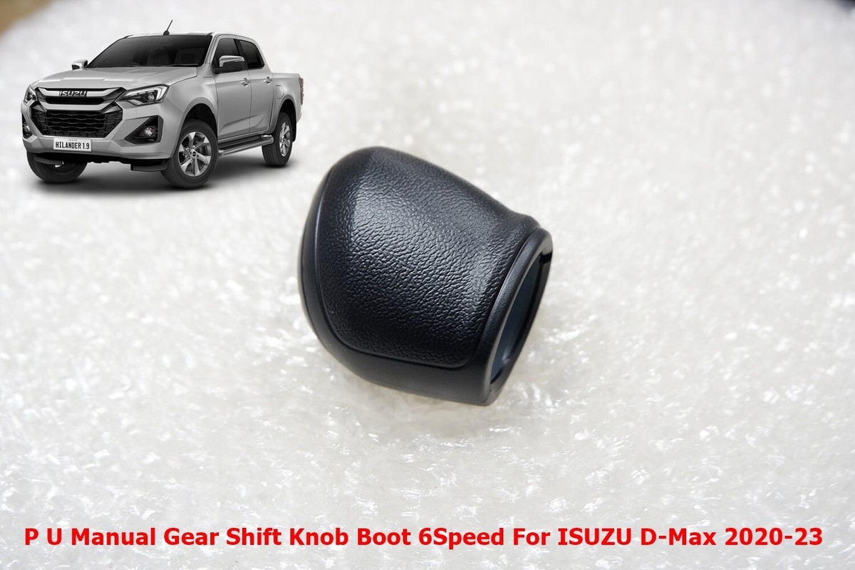 Number_i 5点セット P U Manual Gear Shift Knob Boot 6Speed For ISUZU D-Max 2020