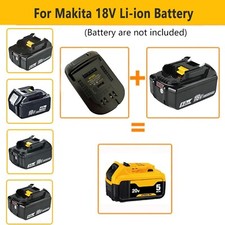 Battery Adapter For Makita 18V Li-ion BL1830 Convert For Dewalt 18V 20V tools