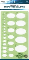 Pro Art Isometric Ellipse Template, New, Free Shipping Pro Art Isometric Ellipse Template, New, Free Shipping
