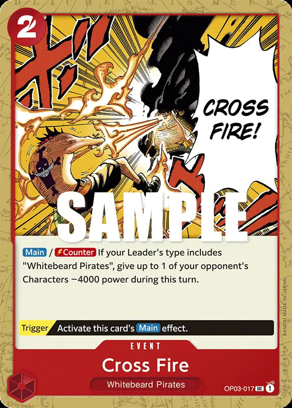 One Piece Card Game Pillars of Strength OP03 - Pick A Card Complete Your Set