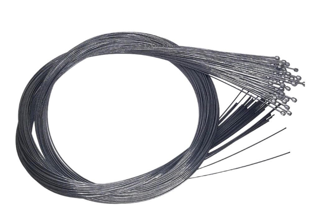 10x Schaltzüge 1,2mm X 2,1m - Universal Fahrrad Schaltseil Set Mit Endkappen