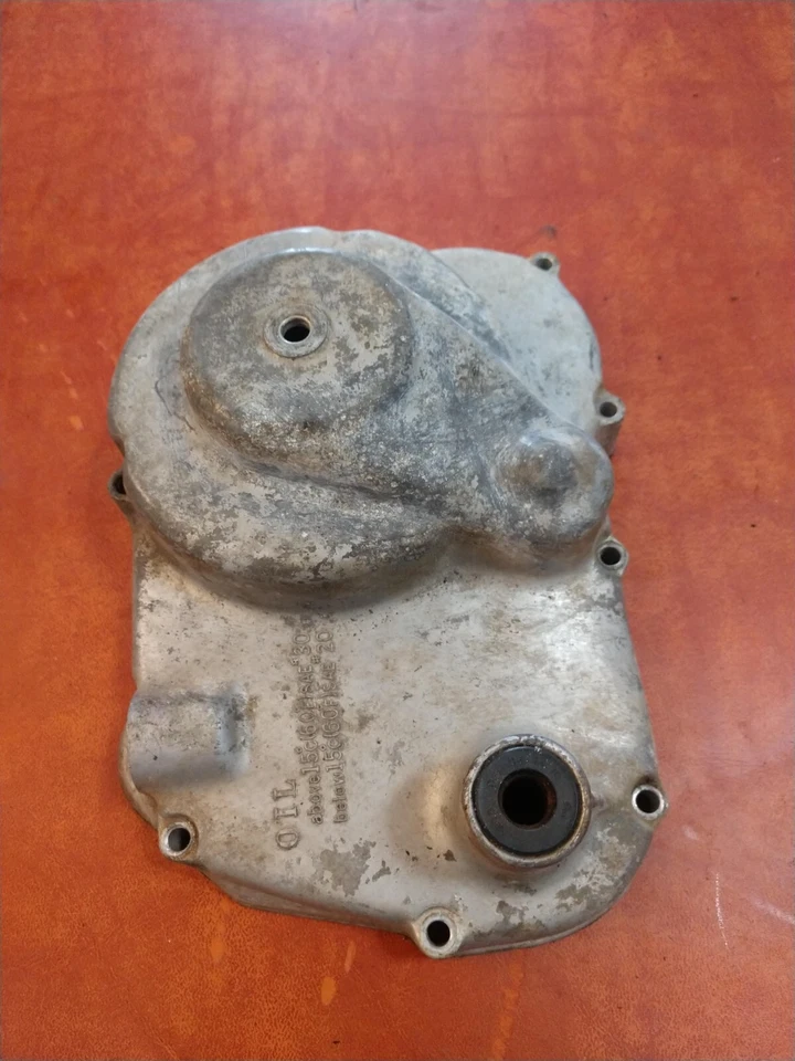 Cubierta del motor del lado derecho embrague Honda Trail 55 1962 1963 C105T Foto 3 de 4