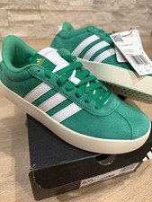 adidas women s  VL Court 3.0 Shoes Green/Whit...