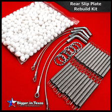 Rear Slip Plate Repair Kit Hunter L421 L424 Alignment Rack 3 Double Row Rings Rear Slip Plate Repair Kit Hunter L421 L424 Alignment Rack 3 Double Row Rings