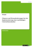 Anonymous | Chancen Und Herausforderungen Bei Der Implementierung Einer...
