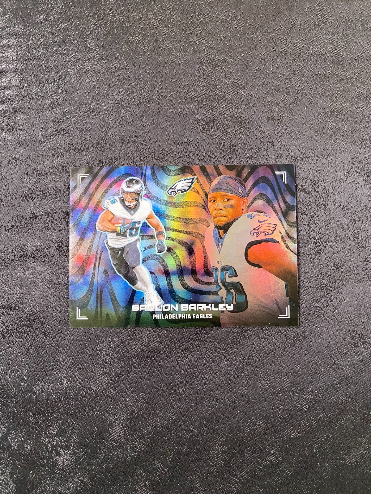 2024 Panini Prizm Football Saquon Barkley Profiles CASE HIT SSP Eagles B606