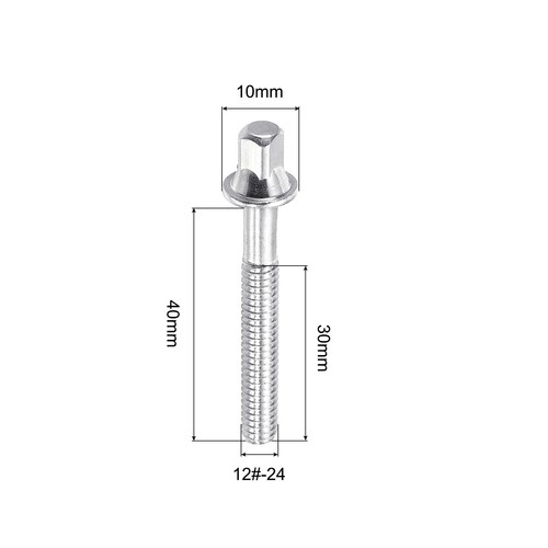 SOURCING MAP Modèle Voiture Essieu Tiges Rondes Acier Inox 304 Barre 3