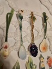 Franz Porcelain Mixed Lot Of Spoons  Set of 9 Great Collection Great Condition  — photo 2