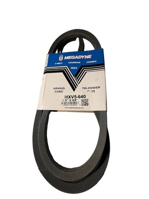 MEGADYNE MXV5-640 5/8   x 64 in. Heavy-Duty Lawn & Garden Belt (SHIPSN24HRS)