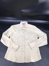 Vintage 70s Lavana Western Shirt Pearl Snap Microfiber Medium USA Made Brown
