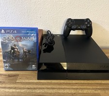 Sony PlayStation 4 PS4 Bundle w/ Controller & God of War All Tested & Working