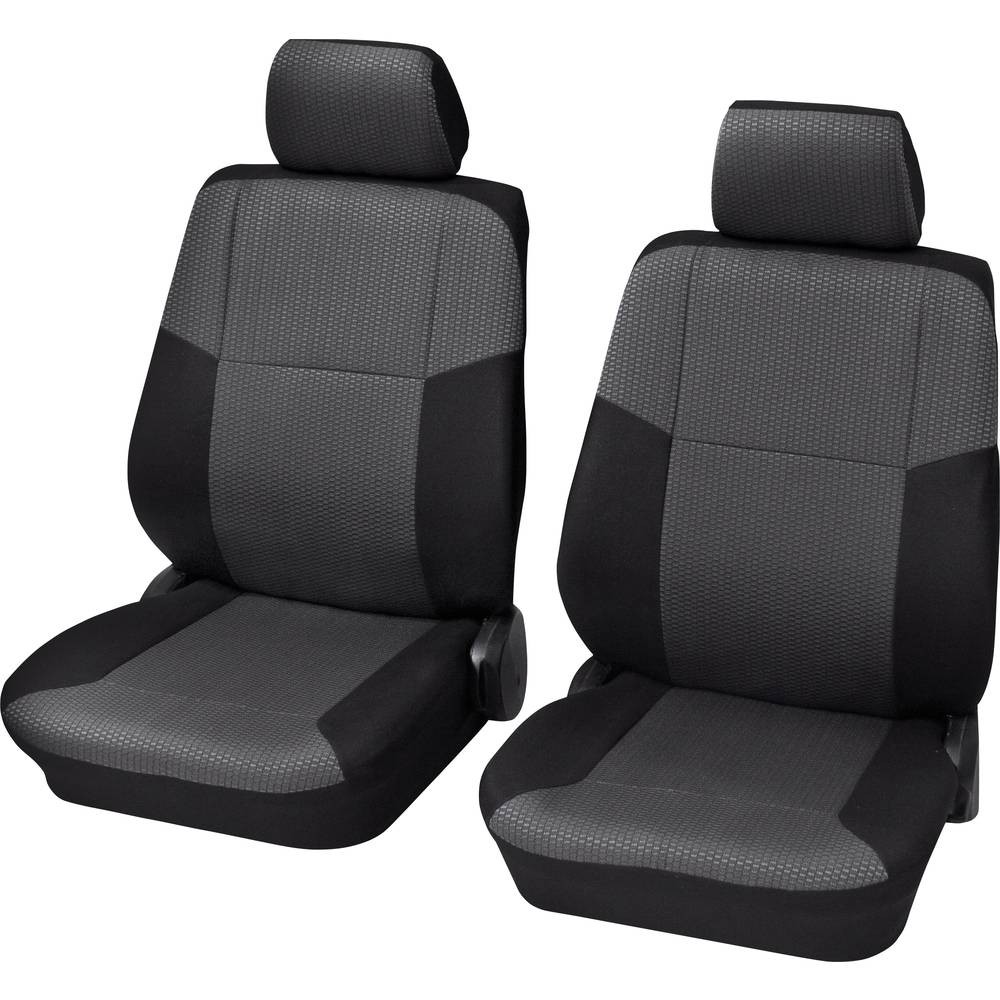 Housse de siège HP Autozubehör en polyester noir idéale pour trajets quotidiens