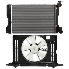 Electric Engine Radiator Cooling Fan Kit For 2009-13 Toyota 09-14 Corolla Matrix