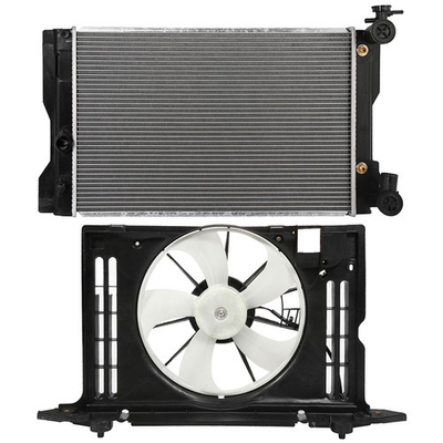 #ad #ad Electric Engine Radiator Cooling Fan Kit For 2009 13 Toyota 09 14 Corolla Matrix $91.99