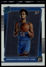 2021-22 Donruss Optic #170 Jeremiah Robinson-Earl Rated Rookie