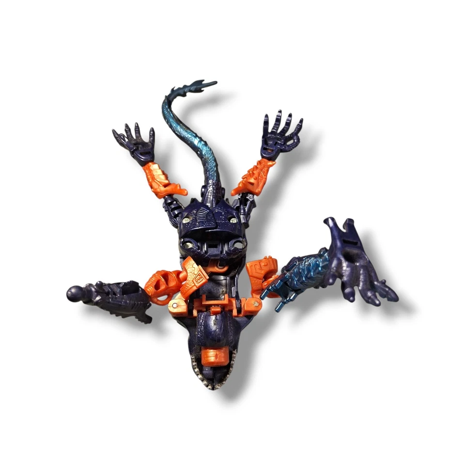 VTG 1999 Hasbro Transformers Beast Wars Evil Predacon 'IGUANUS'  Transmetals 2   - Image 4 of 4