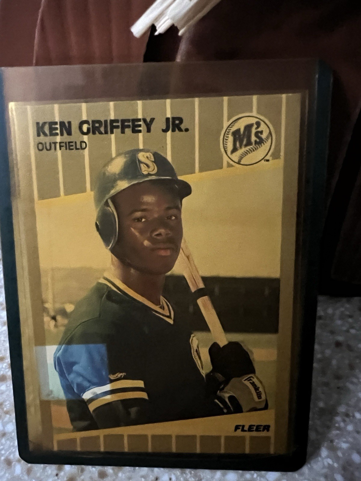 1989 Fleer - Ken Griffey Jr #548 Glossy (RC)