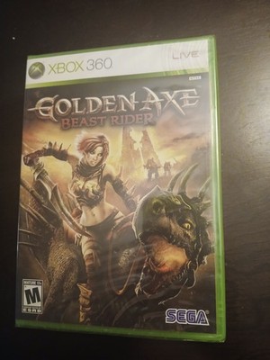 Golden Axe: Beast Rider (Microsoft Xbox 360, 2008) New, Sealed