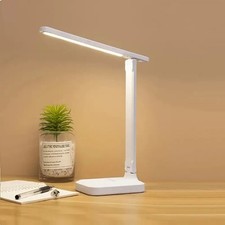 LED Desk Lamp Rechargeable, Foldable, Portable Light with 3 Brightness Levels