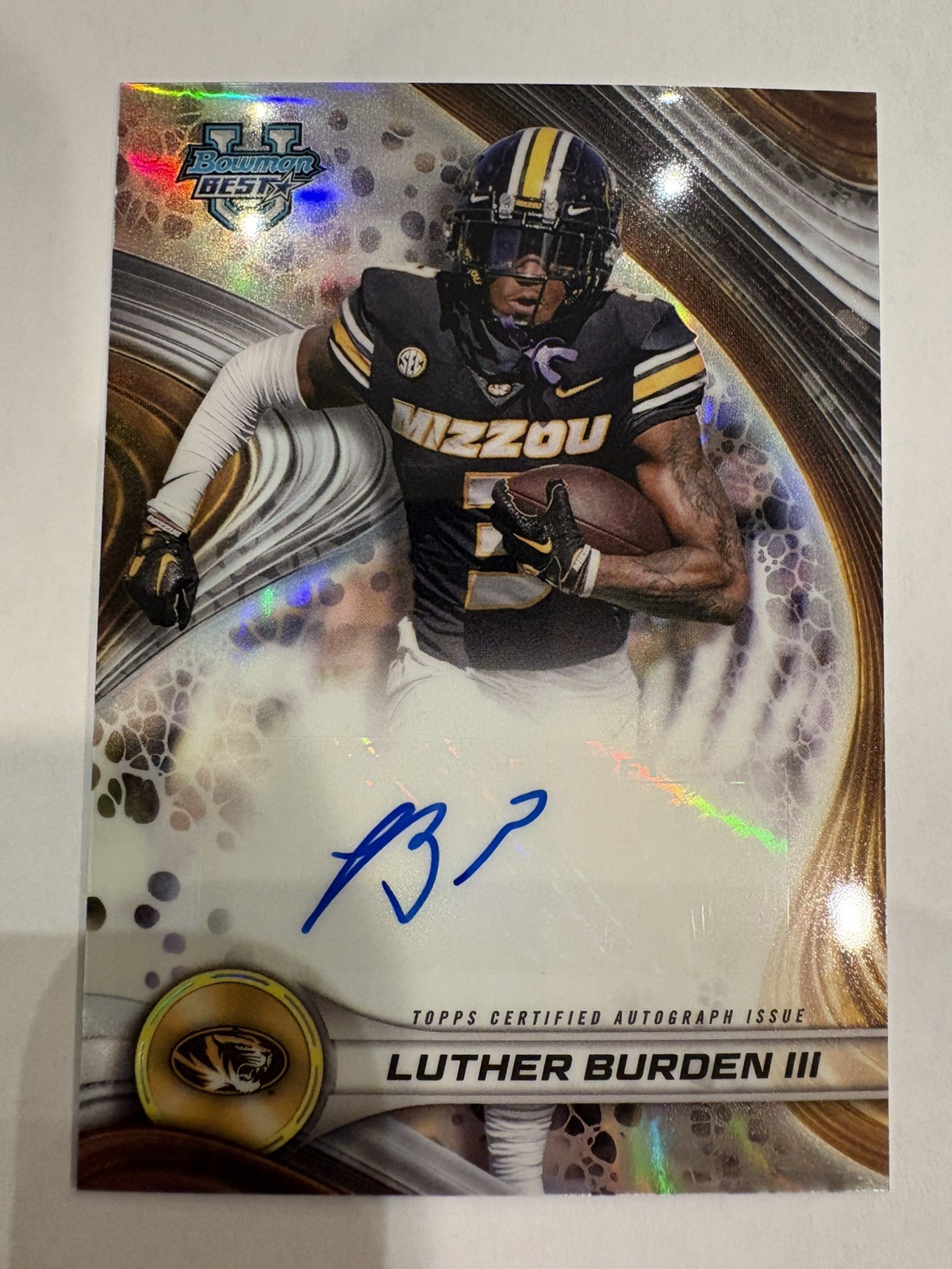 2024 Bowman Best U Luther Burden III #BOA-LB AUTO