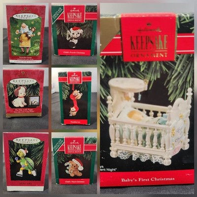 Vintage Hallmark Keepsake Christmas Ornament You Choose Multiple Options 