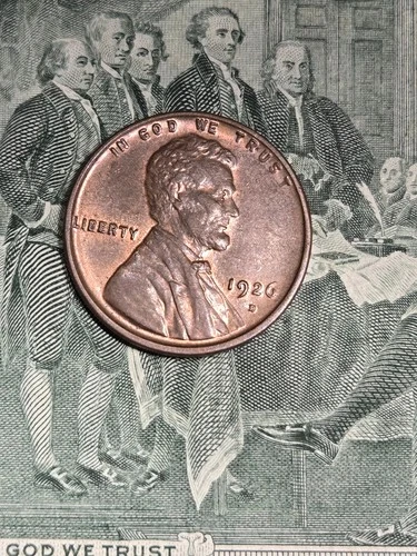 1926 D Lincoln Wheat - AU RB
