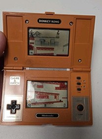 Nintendo Game & Watch Donkey Kong Multi Screen DK-52 Handheld Gsme Japan