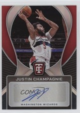 2024-25 Panini Totally Certified Signatures Justin Champagnie #TCS-JUS Auto 1rh2