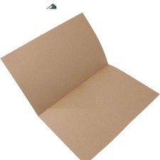 A4 Square Cut Folders Buff A4+ Foolscap Buff Manilla Brown - Pack 300