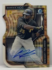 Marketplace image: Gregory Polanco 2015 Bowman Chrome Series Next Die-Cut Superfractor Auto 1/1 SSP