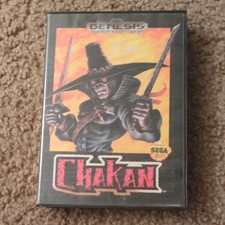 SEGA Chakan: The Forever Man Sega Genesis 1992 Action Platformer Manual NTSC-U/C
