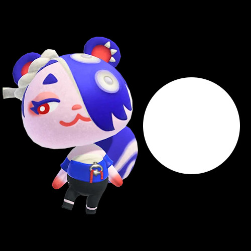 Cece - Plain White NFC Coin - Animal Crossing New Horizons 3.0 Update