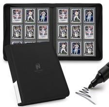 Toploader Binder Holds 324 Top Loader 9 Pocket Top Loader Binder...
